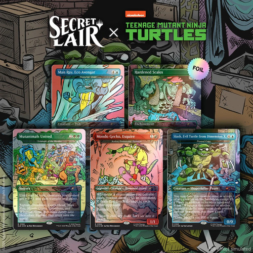 Mtg secret lair teenage - mtg,