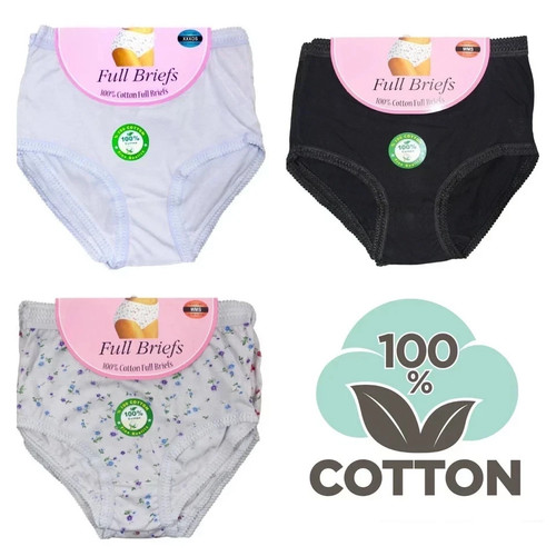 Pack ladies briefs - ladies, maxi