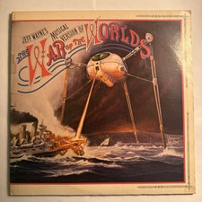 Jeff Wayne WAR OF THE WORLDS Original 1978 UK 2 x LP Vinyl CBS Records EX/EX
