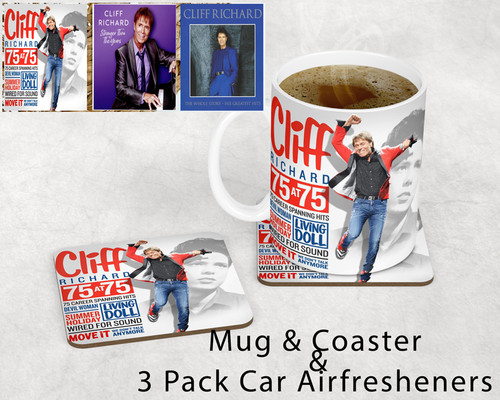 Cliff richard inspired - cliff, mug