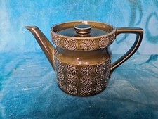 Portmeirion Green Tea Pot. Rare Vintage. Susan Williams Ellis Design. VGC