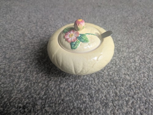 Carlton ware yellow jam - ware,