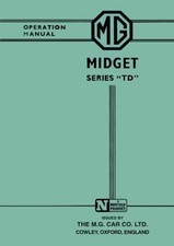 MG Midget Series TD Operation
