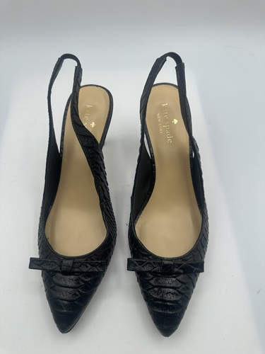 Kate spade black snakeskin - spade,