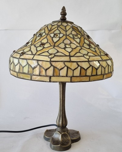 Vintage tiffany style table - tiffany,