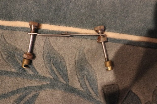 Antique clock movement steel - movement,