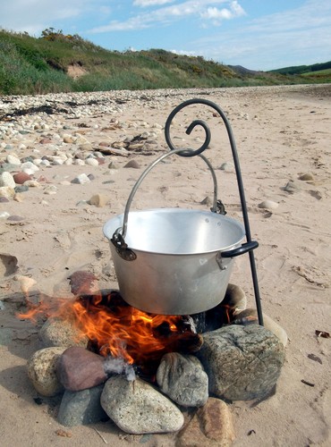 Gypsy hook cooking - hook,, camp