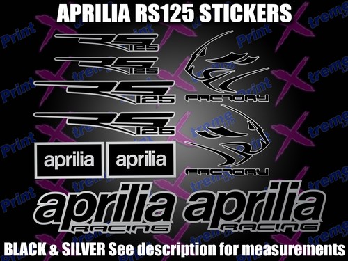 Aprilia rs125 black - rs125, &
