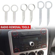 6pcs Car Auto Iron Audio Radio