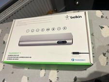 Belkin Thunderbolt 3 Express Dock HD Hub/Splitter Box - F4U095vf