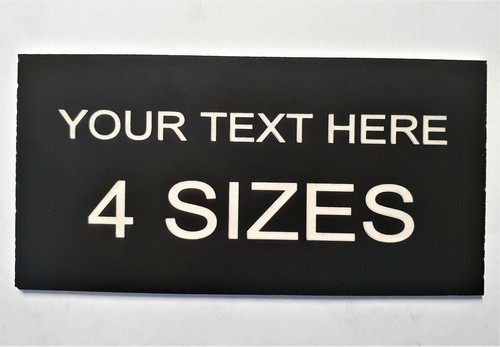 Engraved sign plaque door name - engraved,