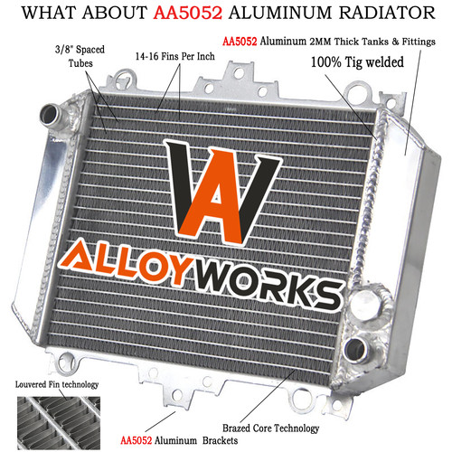 Aluminium radiator for - aluminium,