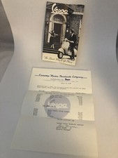 1958 Vespa Dealer Parts Price