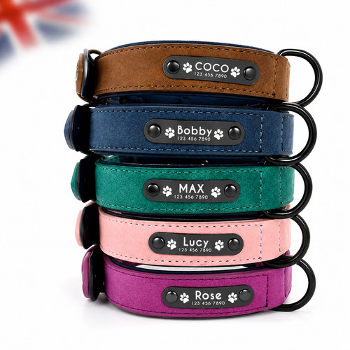 Personalised leather dog - personalised,