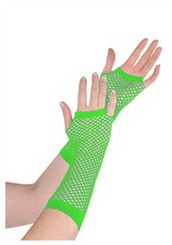 New Ladies Men Kids Fishnet Satin Lace Wedding Pop Short Long Gloves Fancy Dress