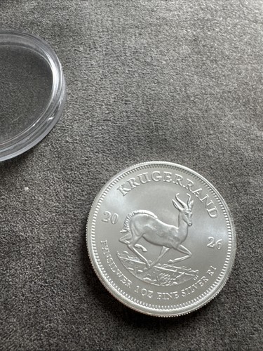 Krugerrand 1oz silver - krugerrand,