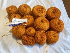 7 x Malabrigo Arroyo 096 Sunset Sport Yarn ~710g 100% Superwash Merino  - gold