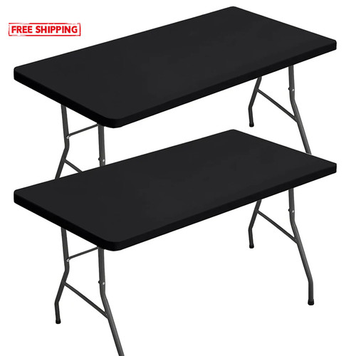 6ft trestle tablecloth elastic - 6ft,