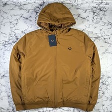 FRED PERRY Mens Dark Caramel