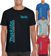 Makita T Shirt Powertools Tools DIY Work Wear Unisex Women Kids Men Gift Top  