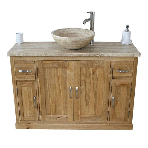 Oak bathroom single - oak,