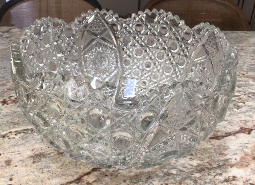 Vtg smith glass daisy - l.,