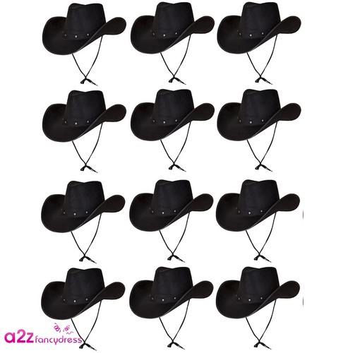 Adult black texan cowboy - adult,