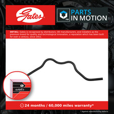 Heater Hose fits BMW 740 E38 4.4 96 to 01 Coolant Gates 17111427156 Quality New