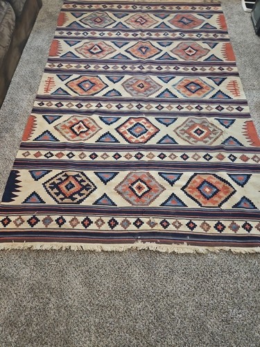 Antique native american rug - native,
