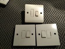 3 X Fused Switches - White