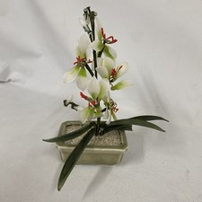 Vintage Small Jade, Agate, Rose Quartz Bonsai Tree 8 Inch