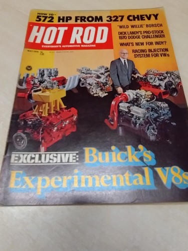Vintage hot rod magazine may - vintage,
