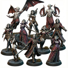 Vampire court miniatures - vampire,
