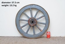 Vintage old wooden cart wagon