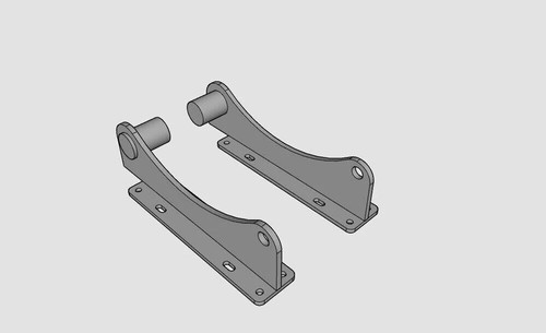 Bobcat telehandler 2pc bolt - bolt, on