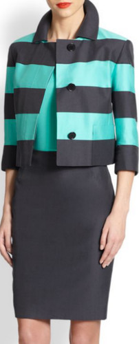 Akris punto striped navy - akris,