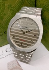 Gucci 25H 40mm YA163302 Grey