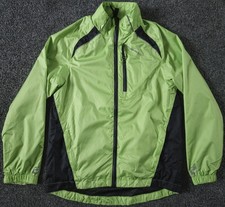 Muddy Fox Cycling Coat / Green Black / Age 11-12 Years