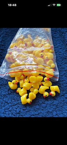 Mini yellow rubber - yellow, duck