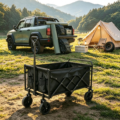 Folding transport cart - transport, trolley