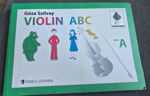 Violin abc colourstrings book - abc,