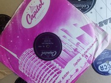 Box of 78s, 37 total. Everly