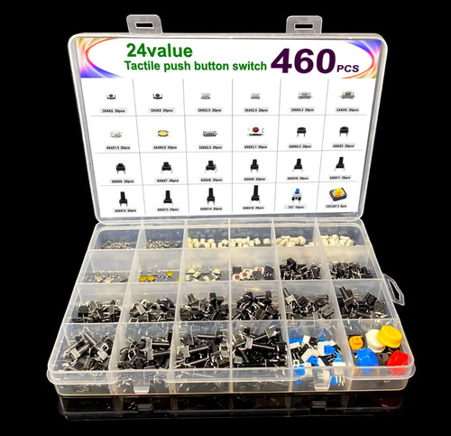 460pcs tactile push button - tactile,