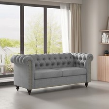 Large seater chesterfield - large,