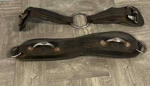 Leather black harness single - leather,