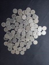 100 Sixpence [6d] Coins for