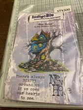 Indigo Blu wee house stamp set