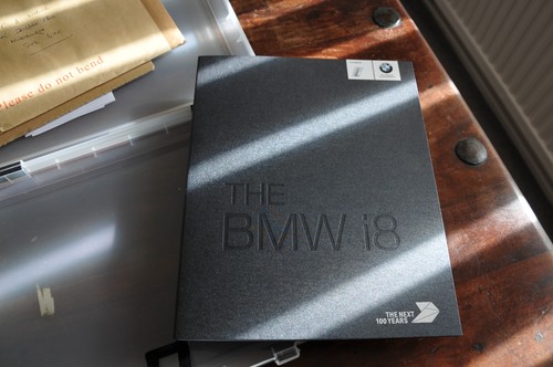 Bmw sales book brochure - i8,