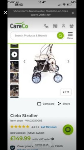 Cielo stroller shopping - stroller,