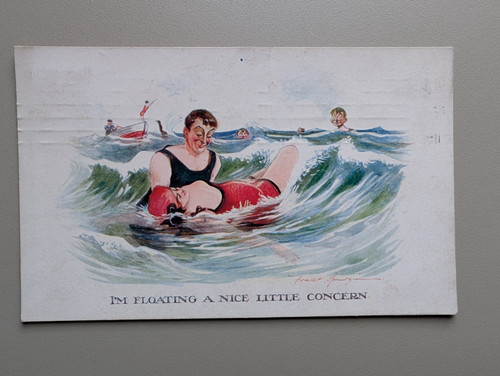Old postcard artist fred - old,